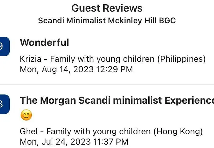 Scandi Minimalist At Mckinley Hill Near Bgc 아파트호텔 4*